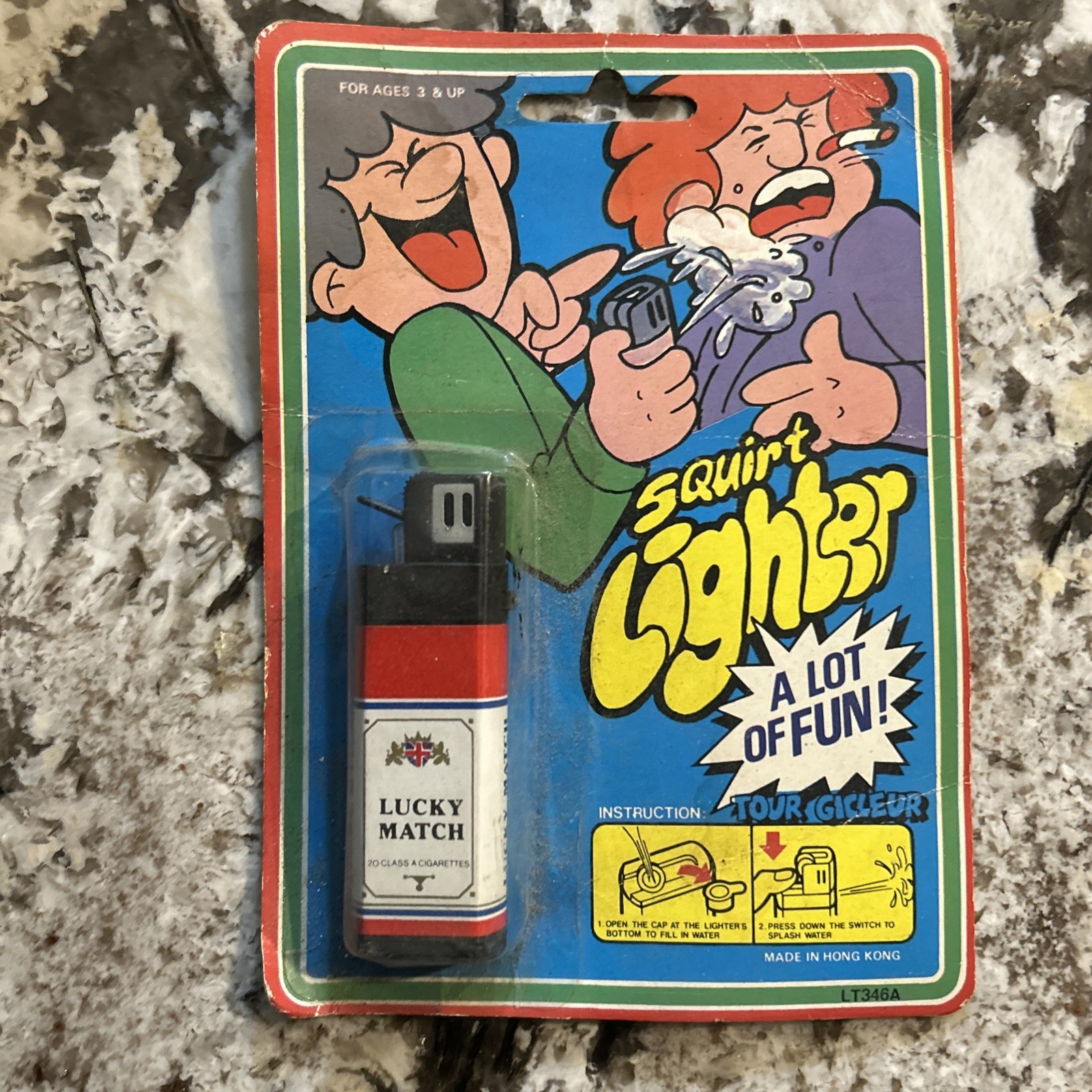 Lucky Match Cigarettes Toy Made In Hong Kong