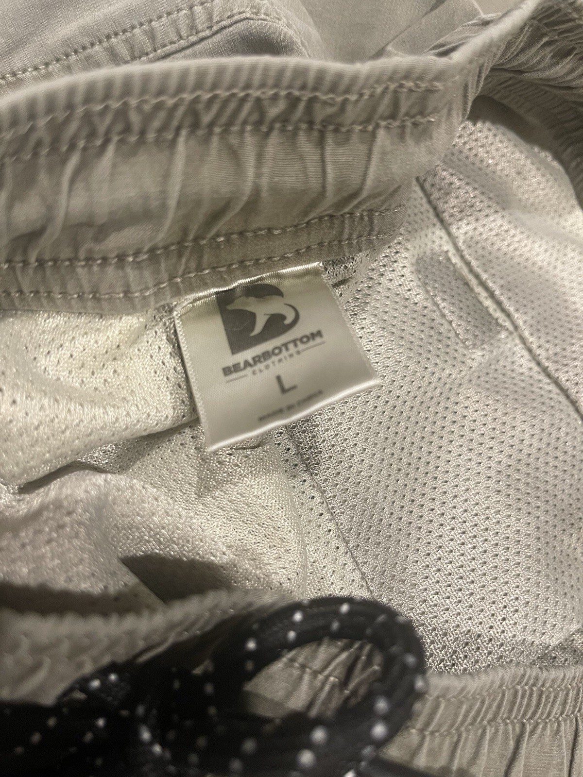 Bearbottom Stretch Joggers Drawstring Grey Pants … - image 3