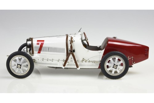 CMC M-100 B-003 1/18 Bugatti T35 Nación Color Project Polonia 1924 Blanco 1:18 - Imagen 4 de 7
