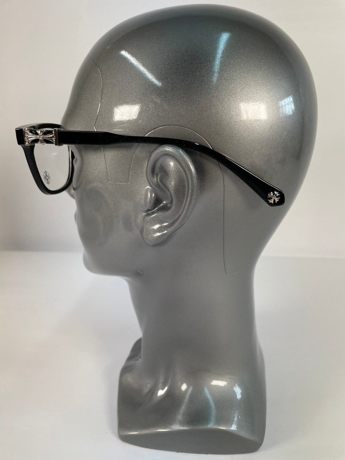 Chrome Hearts 2273 Full Rim Eyeglasses Optical Frame 53-18-138 Black thumbnail 3