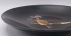 Vintage MCM Couroc Of Monterey California Round Roadrunner Plate 7.75" — photo 6