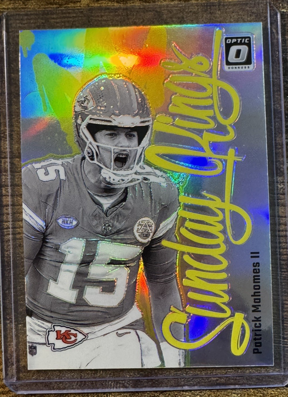 2024 Panini Donruss Optic - Sunday Kings Patrick Mahomes II #1 Chiefs 🔥