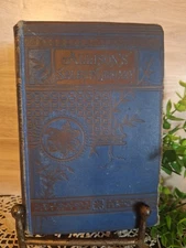 Antique 1800's Allisons Select Library Poems Embossed Book,Old Books,Library...