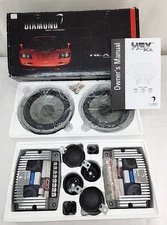 Diamond Audio HEX S600s - 6.5" Speakers Components with silk dome Tweeters