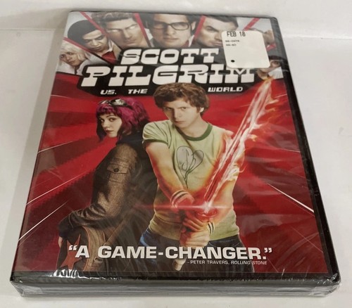 🌎Scott Pilgrim vs. the World (New Sealed DVD See Photos!) Michael Cera - Picture 5 of 6