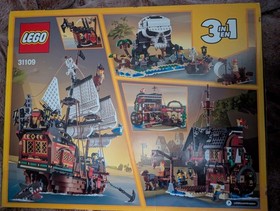 Lego Creator 31109 PIRATE SHIP 3-in-1 Set New Sealed
