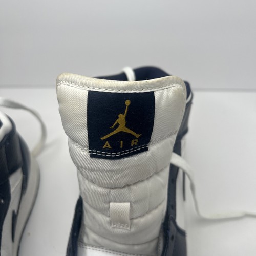 Size 7y- Air Jordan 1 Mid Obsidian - Picture 7 of 10
