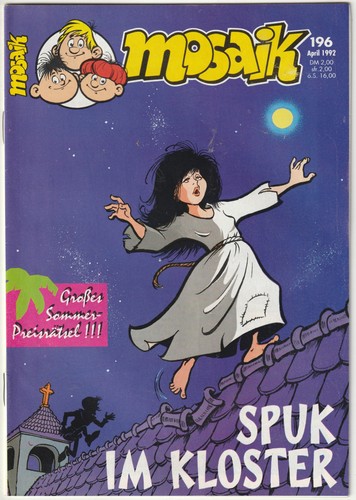 ✪ MOSAIK #196, Steinchen für Steinchen 1992 COMICHEFT Z1/1-
