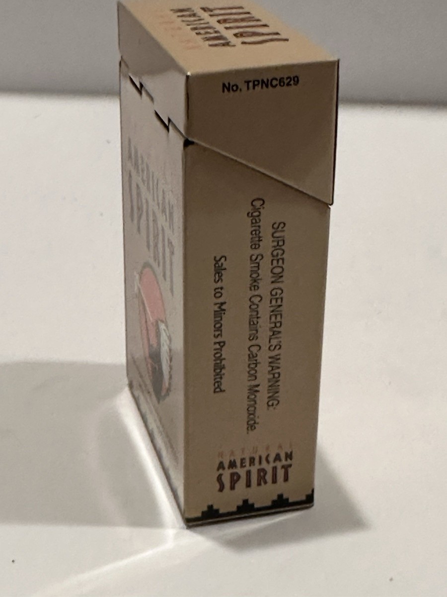 American Spirit Metal Tin Pack Tan