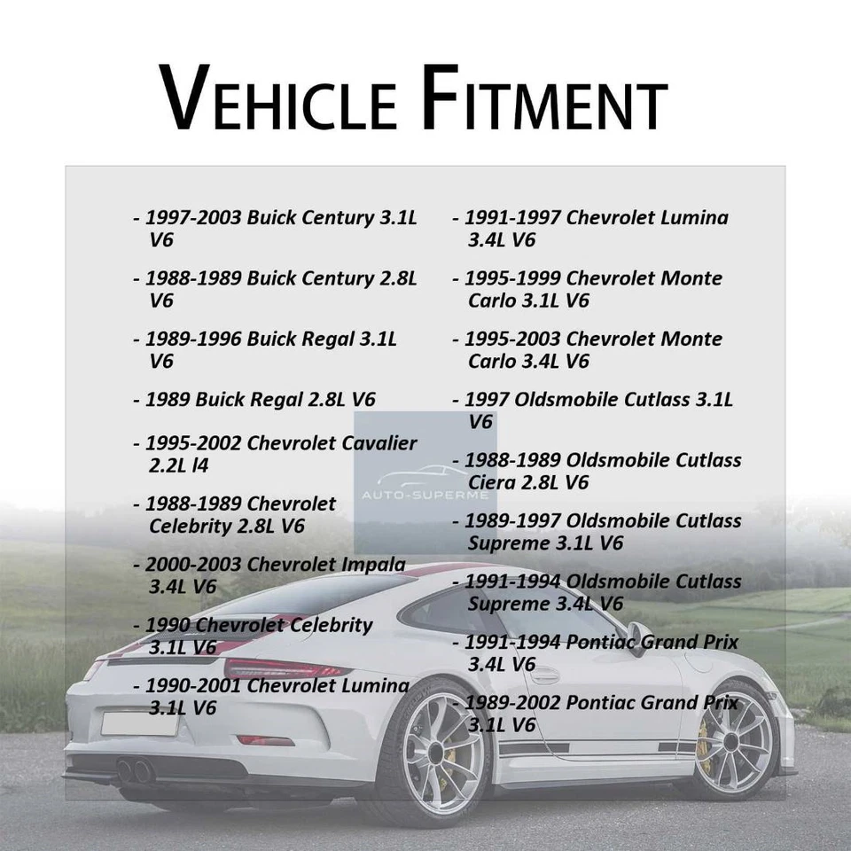 Bomba de dirección asistida para Chevrolet Lumina 1991-1997 3,4 L Foto 2 de 4