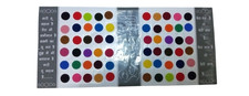 Plain Round Multicolor Velvet Sticker Bindi For Women 10 Gm g700