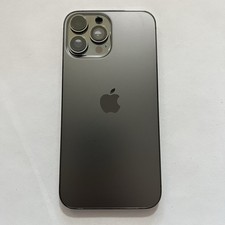Original Back Glass Housing Cover Frame Replacement For iPhone 13 Pro Max Black