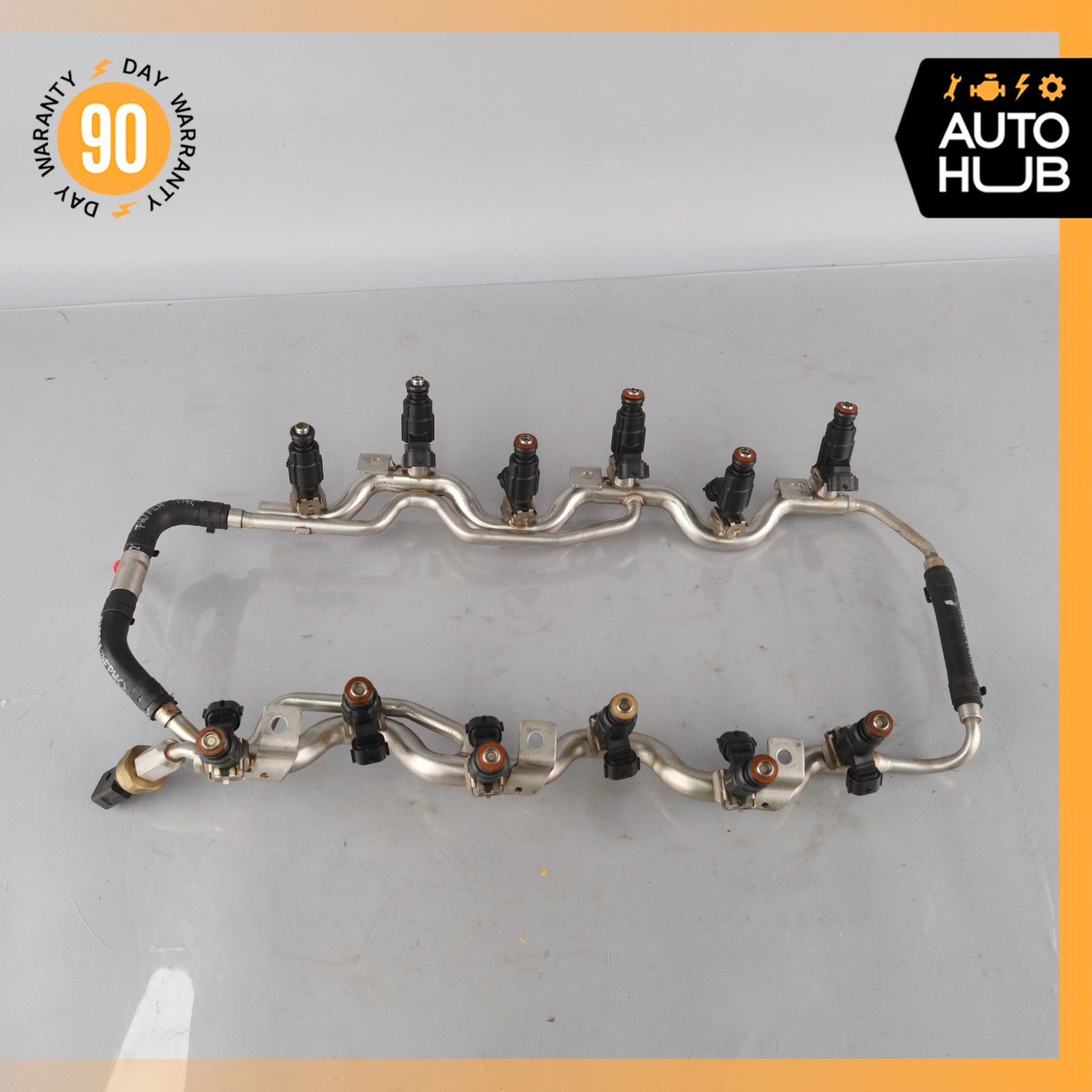 12-18 Bentley Continental GT GTC Flying Spur 6.0L W12 Fuel Injector Rail OEM 56k