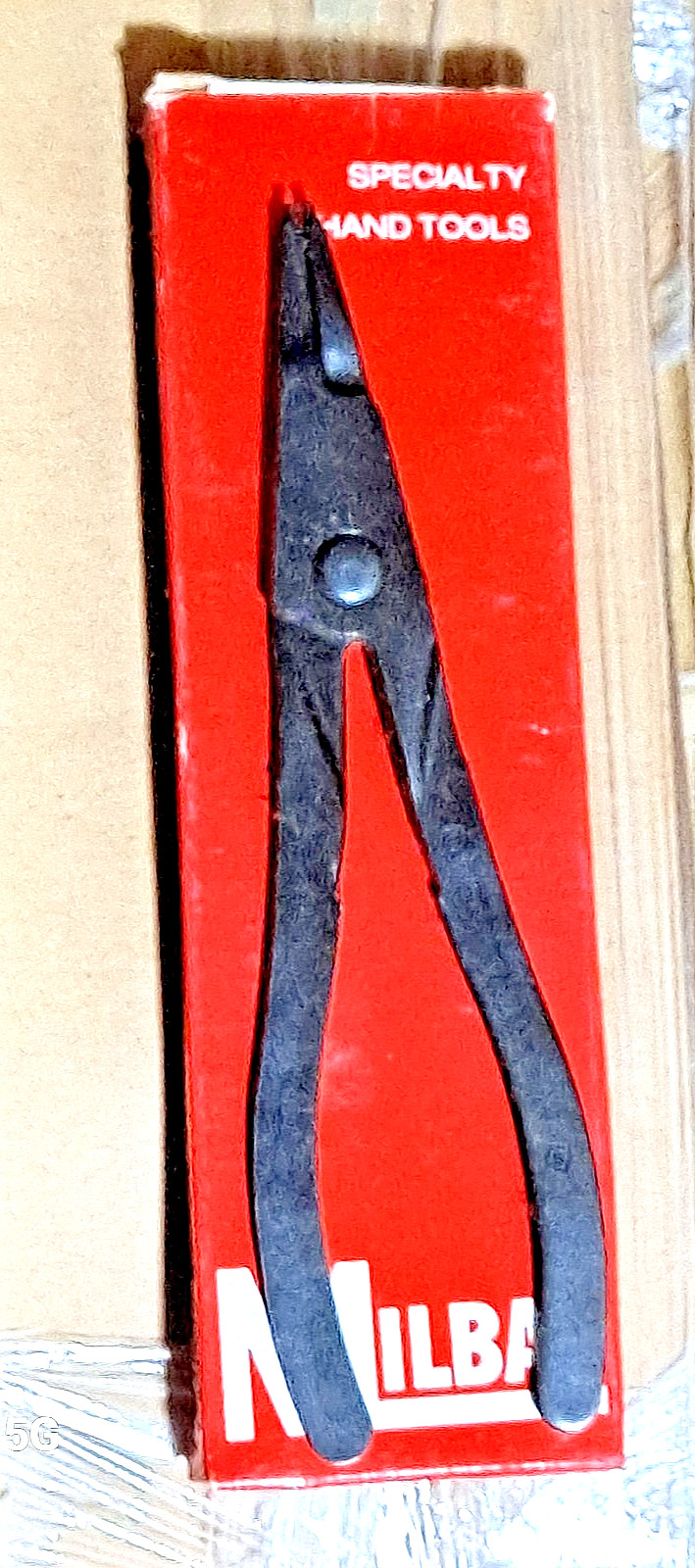 Vintage Milbar 255 R Specialty Snap Ring Pliers Large Size 9" NEW NOS FREE SHIP