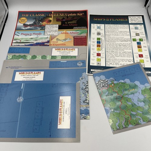 World in Flames (Deluxe, Final Edition 6.0) Global War (UNPUNCHED) Spiel