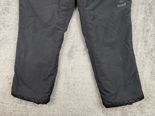 Marker Snowboard Pants Mens Medium Black Waterproof Insulated Lined Pockets - Picture 4 of 21