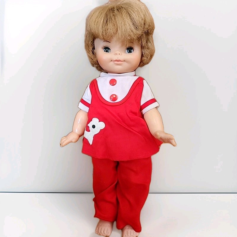 POUPEE BELLA DOLL MADE IN FRANCE 1960-1969 13 INCHES TALL