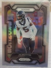 2023 Prizm Jalen Pitre SILVER SP #120 Panini Houston Texans Football Card NFL