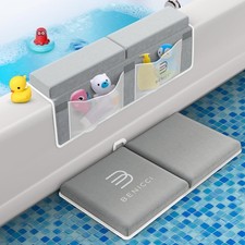 Comfortable Bath Kneeler and Elbow Kneeling Rest Pad for Baby Bathing Parents -
