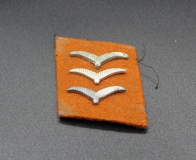 邦楽 TAG #AGout_ HOLLOWGRAM GULLET WW2 WWII German Luftwaffe Signal Collar Tab Enlisted Single 3