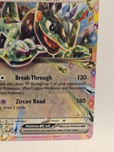 Cyclizar ex 159/191 Sv08: Surging Sparks Holo - Picture 3 of 4
