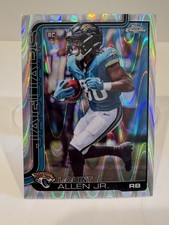 2025 Topps Chrome -  LeQuint Allen Jr. RC Ray Wave Jacksonville Jaguars #384