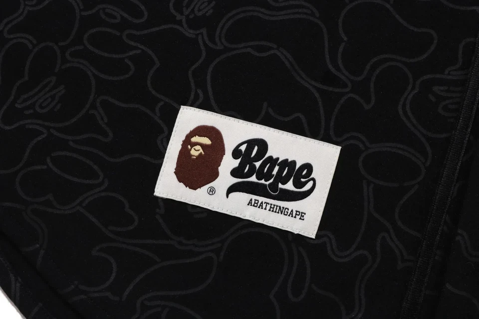 XL Line Camo Short Sleeve Baseball Shirt Black - BRAND NEW UNDER RETAIL - Image 4 of 4