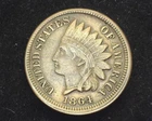 HS&C: 1864 C.N. Indian Head VF Penny/Cent - US Coin