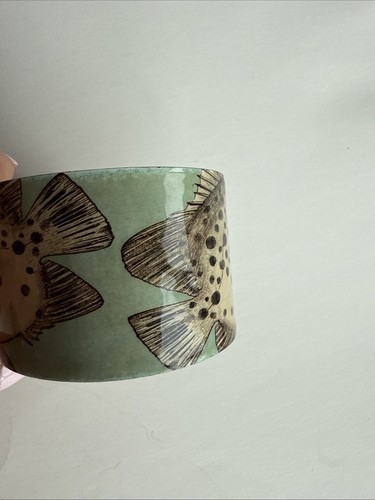 Vintage Metal Fish Cuff Bracelet - Picture 8 of 12