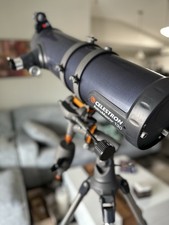 Celestron AstroMaster 130 Reflector Telescope Mounted with Equatorial Mount
