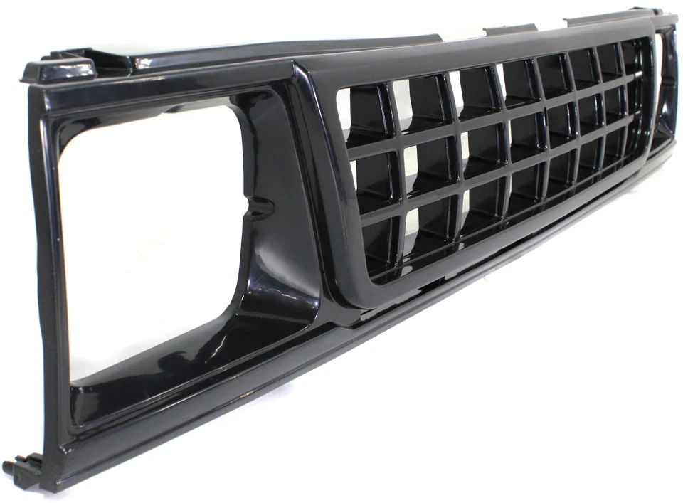 New Grille For 1990-1992 Mitsubishi Mighty Max Black Plastic Foto 3 de 4