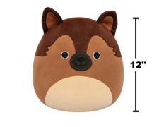 Squishmallows Mario Plush by Jazwares Brown MPN SQCR07957 2023