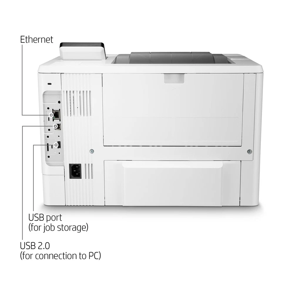 HP LaserJet Enterprise M507dn Monochrome Printer with built-in Ethernet - Image 3 of 4