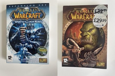 World of Warcraft PC Bundle Basisspiel Wrath of the Lich King Erweiterung (Big Box)