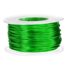 18 Gauge Aluminum Craft Wire 1.0mm 98.5ft Bendable Metal Wire, Green