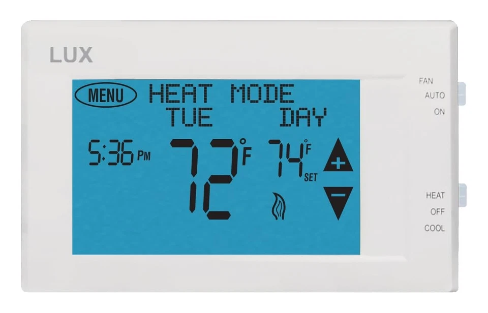 Products TX9600TS Programmable Large Touchscreen Heating Cooling Thermostat, ... - Image 4 of 4