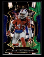 2025 Panini Select - Concourse Christian Benford #84  Shock Prizm (RC)
