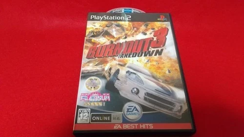 Ps Burnout 3 Takedown Best Version Electronic Arts Retro Game Playstation 2 Race