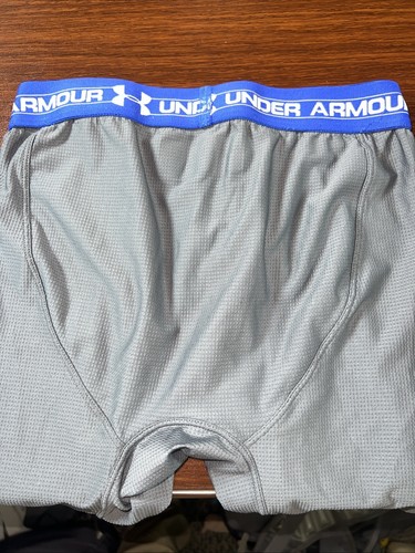 Under Armour Compression Shorts Men's Gray & Blue Size Small GREAT!๐ - Picture 13 of 14