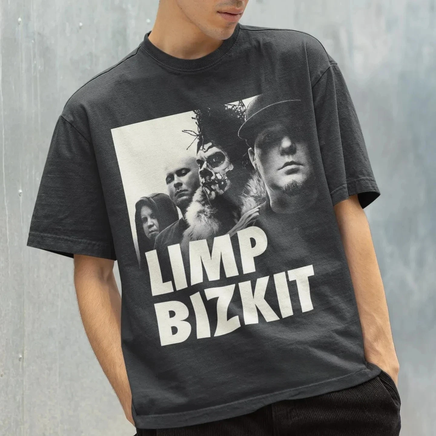Limp Bizkit T-Shirts Graphic Print Cotton Tees Fred Durst T-Shirts Unisex Rock
Opens in a new window