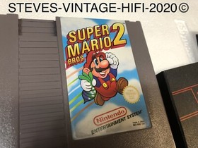 Super Mario Bros. 2 Nintendo NES (PAL) Cartridge + Manual NES-ME-UKV-2 L@@K RARE