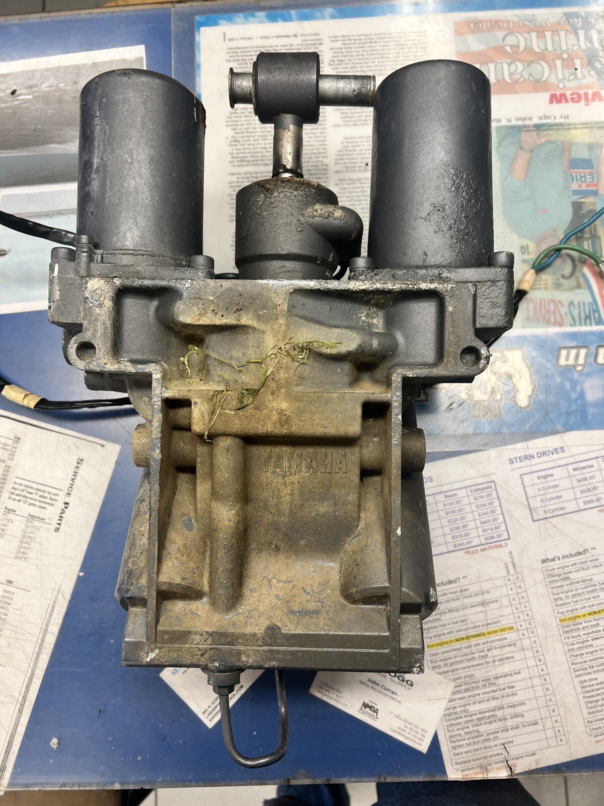 Yamaha F50 50 Outboard F50TLRC Tilt and Trim 62Y 43800 01 4D
