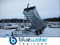2022 K-Trail Galvanized Dump Expert Series 9,900 Lb - 72 x 12'!