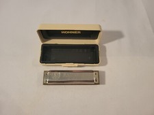 Vintage M Hohner Marine Band Harmonica 1896 Made in Germany Key of C with Box