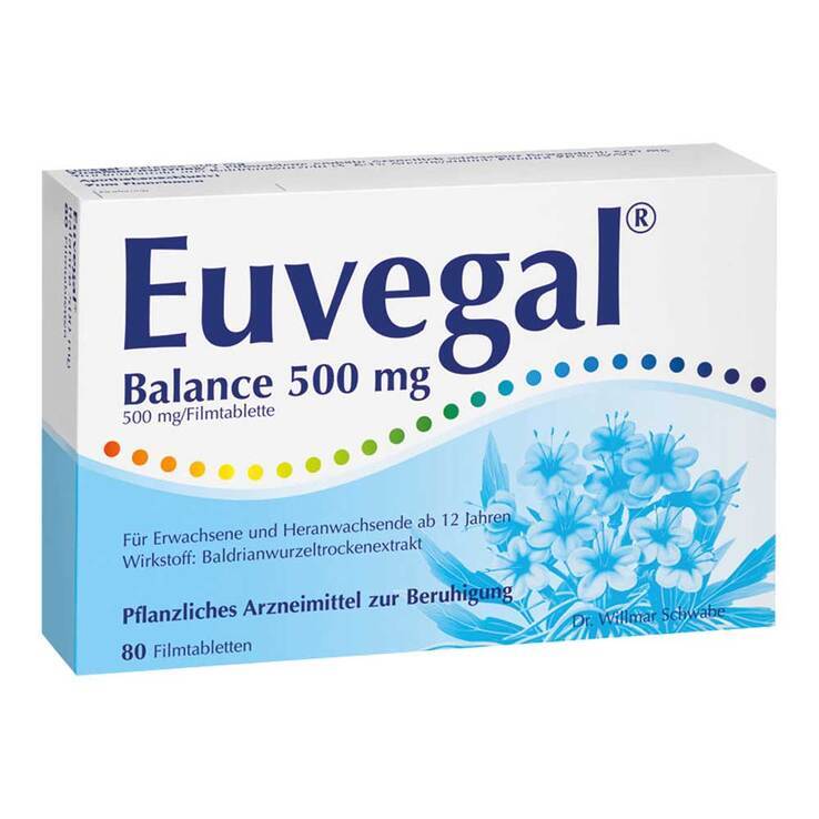 Euvegal Balance 500 mg Filmtabletten · 80 St · PZN 00930667