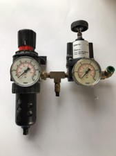 PARKER 06E32 A13AC REGULATOR WITH DEMATIC 0430090133 GAUGE -FREE SHIPPING-