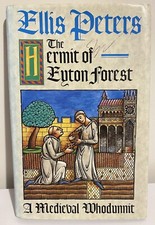 1987 Ellis Peters - The Hermit of Eyton Forest Cadfael First Edition Dustwrapper