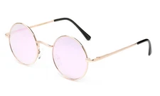 John Lennon Style Sunglasses Round Retro Vintage Style 60s 70s Hippie Glasses