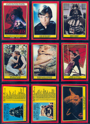 1983 Topps O-Pee-Chee OPC Star Wars Return of the Jedi Full set