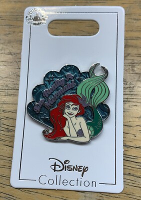 2023 Disney Parks The Little Mermaid Ariel I'm Really A Mermaid Disneyland Pin